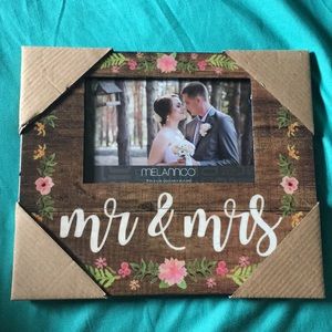 Mr and Mrs picture frame
